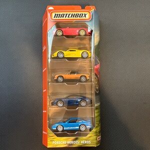 Matchbox Porsche Heroes Toy Car Set - Vibrant Collection